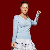 Hanes - Ladies V-Neck T-Shirt LS