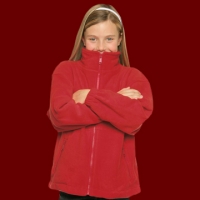 Fruit of the Loom - Kids Fleece Jacke