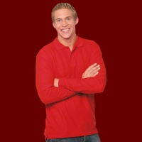 Fruit of the Loom - Basic Polo Longsleeve