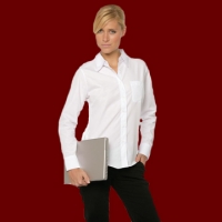 Fruit of the Loom - Popeline Bluse LA
